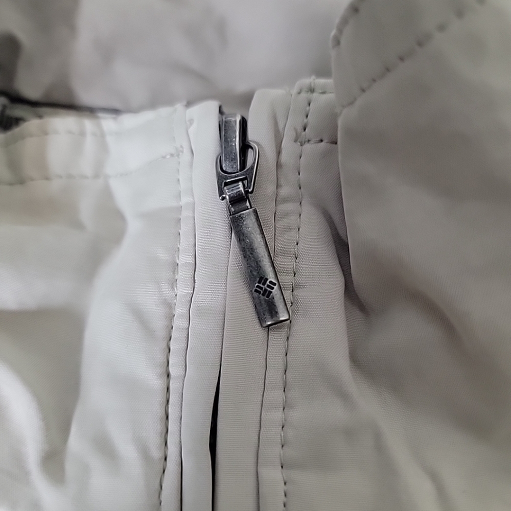Columbia Men's Beige W/ Zipper Pockets Zip Jacket XL - Picture 7 of 15